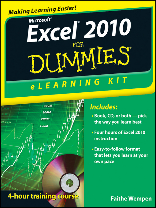 Title details for Excel 2010 eLearning Kit For Dummies by Faithe Wempen - Available